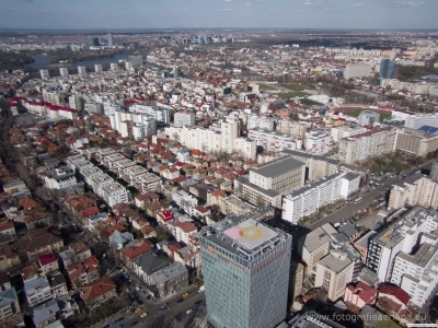 Crystal Tower Aerial pictures, Bucharest